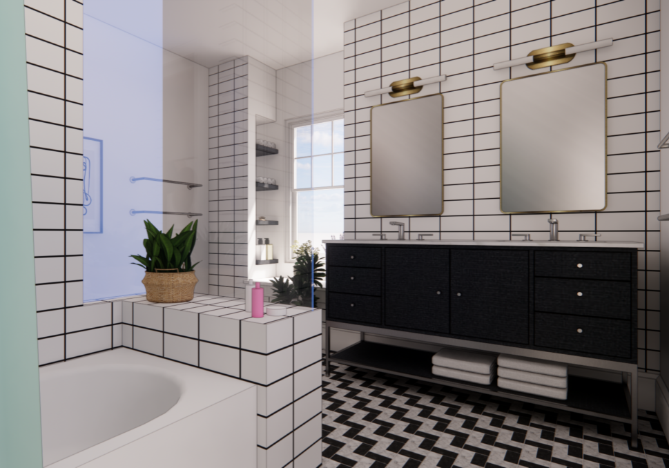 Modular Vanity Cabinet